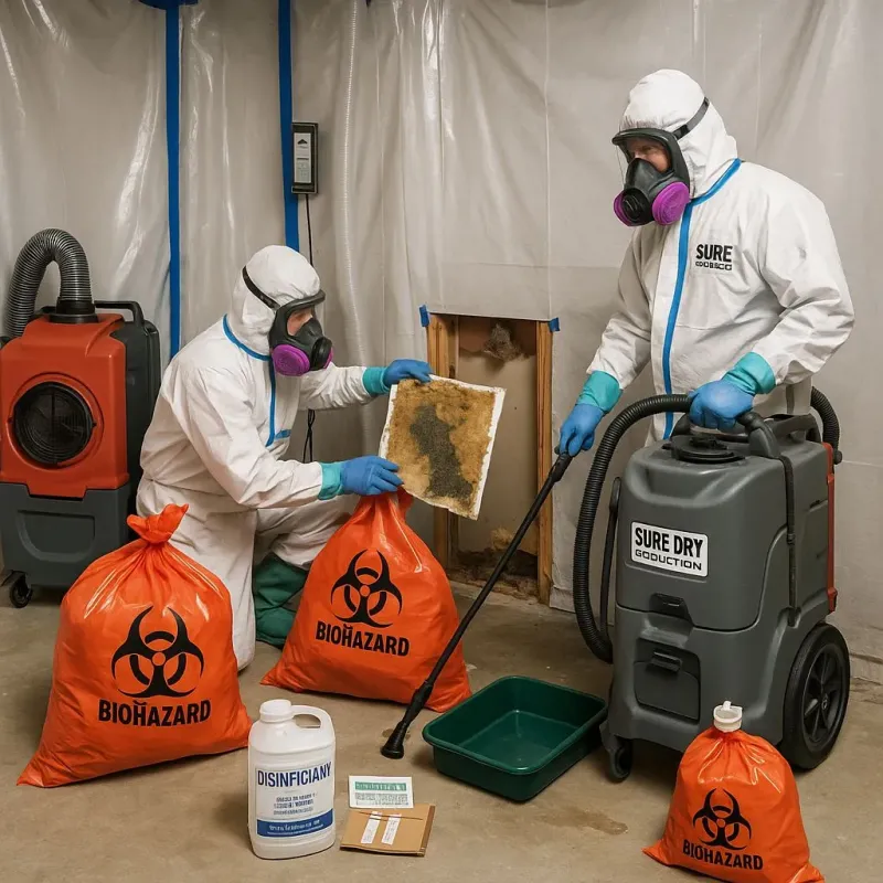 Contaminated Water Handling Protocols process in Sleepy Hollow, CA