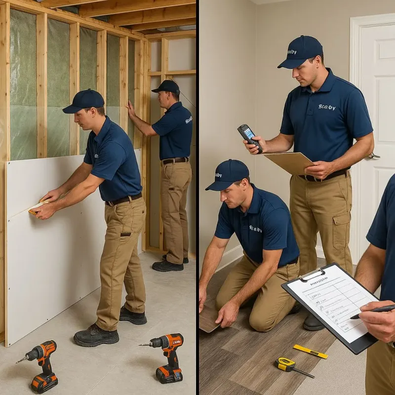 Repairs and Reconstruction process in Sleepy Hollow, CA