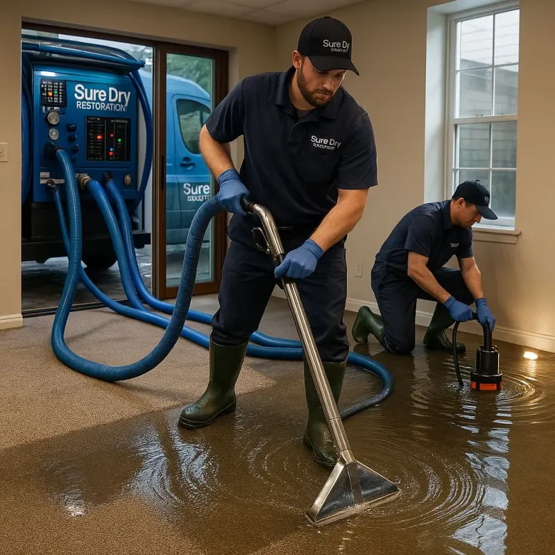 Water Extraction and Removal process in Sleepy Hollow, CA